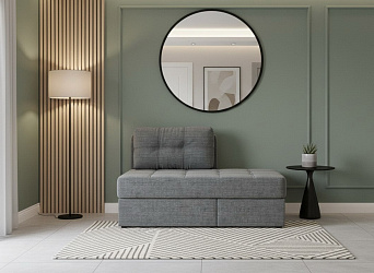 Диван трансформер "Оливер уно" рогожка дрим грей