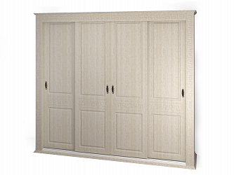 Шкаф купе 4-х дверный "Греция", глухие фасады